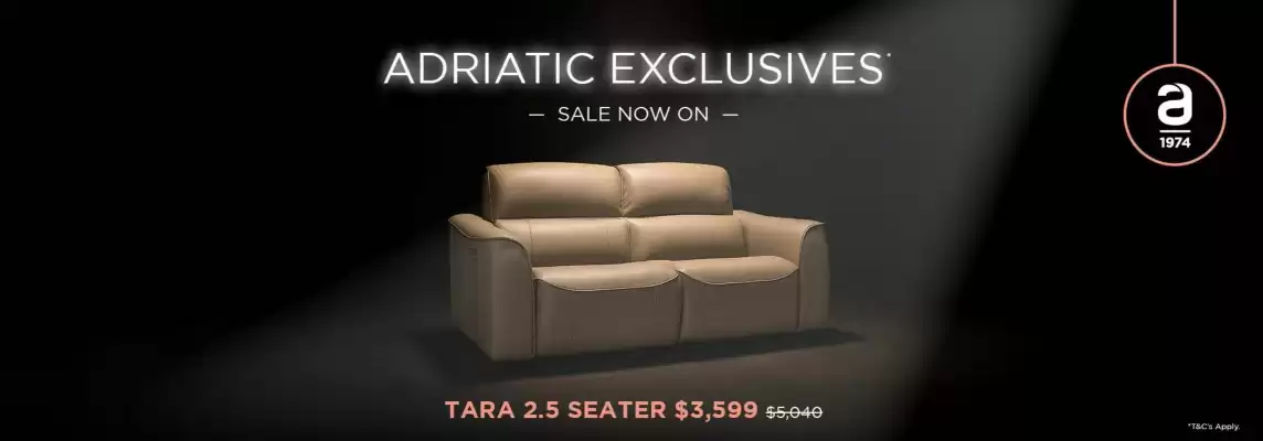 Adriatic Furniture catalogue (valid until 18-08)
