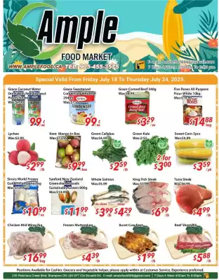 Ample Food Market flyer (valid until 25-07)