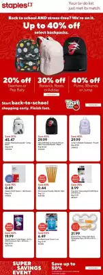 Staples flyer