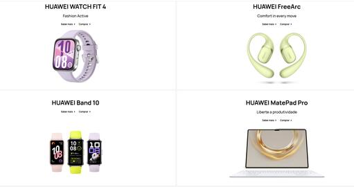 Folheto Huawei Página 1