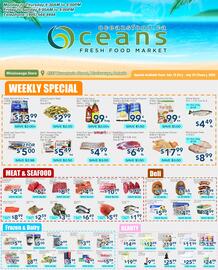 Oceans Fresh Food Market flyer week 29 Page 1