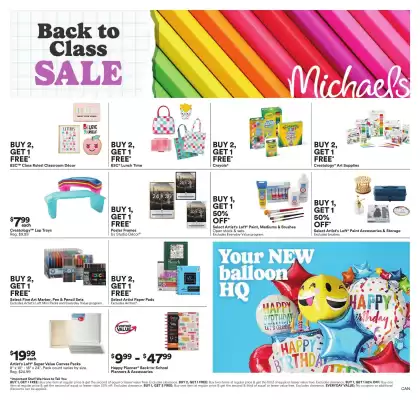 Michaels flyer (valid until 24-07)