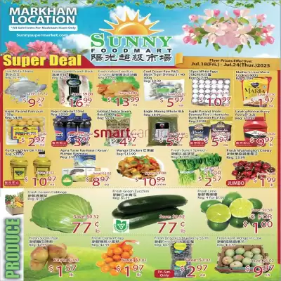 Sunny Food Mart flyer