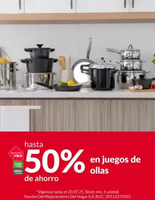 Catálogo Sodimac (válido hasta 20-07)