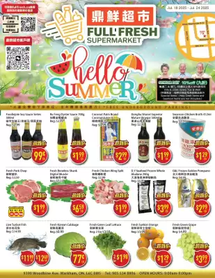 Full Fresh Supermarket flyer (valid until 24-07)