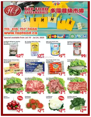 Top Food Supermarket flyer