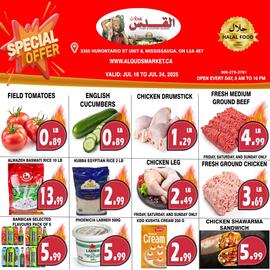 Al-Quds Supermarket flyer week 29 Page 1
