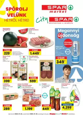 Spar akciós újság (érvényes eddig: 30-07)