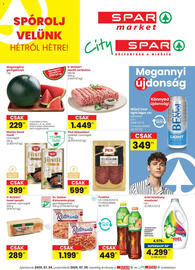 Spar Market akciós újság hét 30 Oldal 1