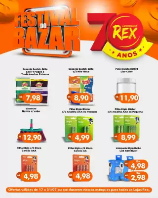 Catálogo Supermercados Rex (válido até 31-07)