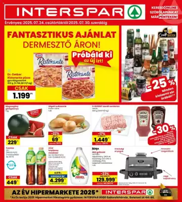 Interspar akciós újság