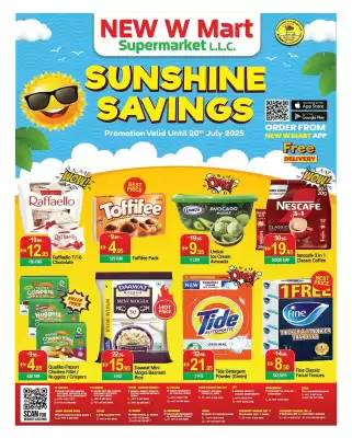 New W Mart catalogue (valid until 20-07)
