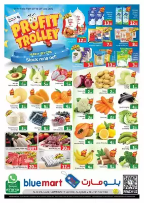 Bluemart catalogue (valid until 20-07)