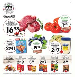 AG Foods flyer week 29 Page 1