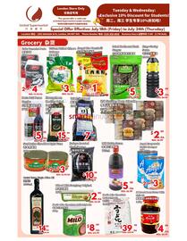 United Supermarket flyer week 29 Page 1