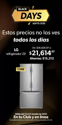 Catálogo Sam's Club (válido hasta 21-07)