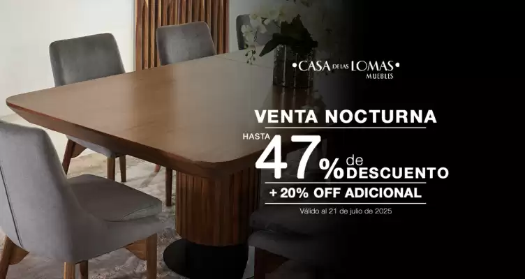 Catálogo Casa de las Lomas (válido hasta 21-07)