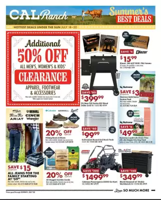 C A L Ranch Stores Weekly Ad (valid until 20-07)
