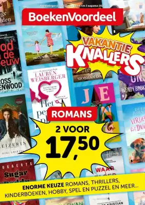 Boekenvoordeel folder (geldig t/m 27-07)