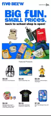 Five Below Weekly Ad