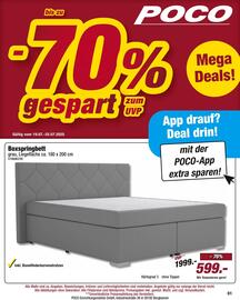 Poco Prospekt woche 29 Seite 1