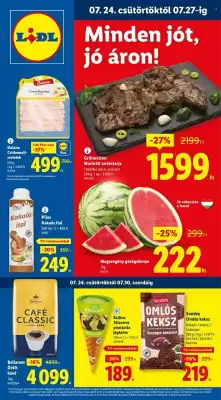 Lidl akciós újság (érvényes eddig: 30-07)