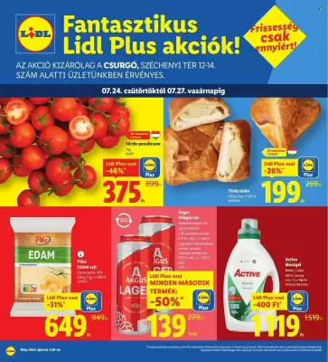 Lidl akciós újság (érvényes eddig: 27-07)
