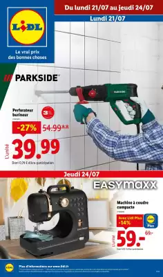 Catalogue Lidl (valable jusqu'au 24-07)