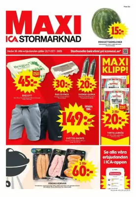 ICA Maxi reklamblad