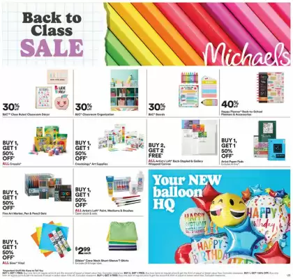 Michaels Weekly Ad (valid until 26-07)