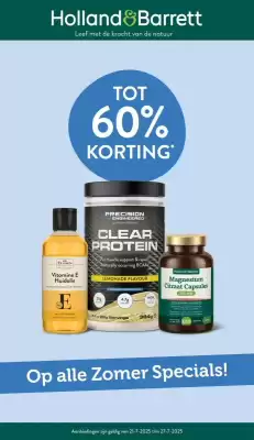 Holland & Barrett folder (geldig t/m 27-07)