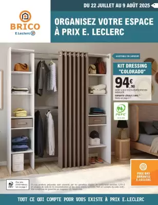 Catalogue E.Leclerc Brico (valable jusqu'au 9-08)