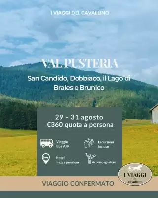 Volantino I Viaggi del Cavallino (valido fino al 31-08)