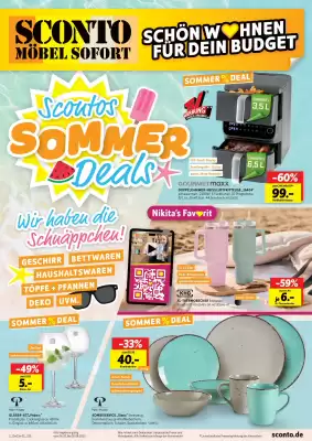 SCONTO Prospekt (gültig bis 8-08)