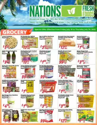 Oceans Fresh Food Market flyer (valid until 24-07)