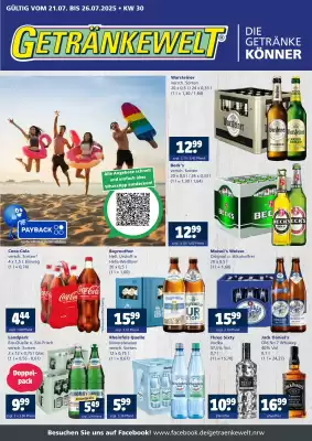 Getränkewelt Prospekt (gültig bis 26-07)