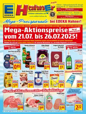 EDEKA Hahner Prospekt (gültig bis 26-07)