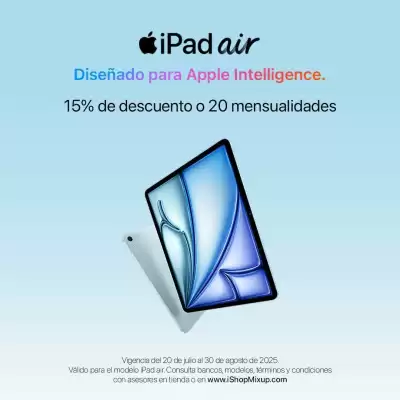 Catálogo iShop Mixup (válido hasta 30-07)