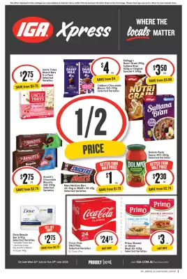IGA catalogue (valid until 29-07)