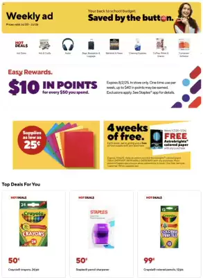 Staples Weekly Ad (valid until 26-07)