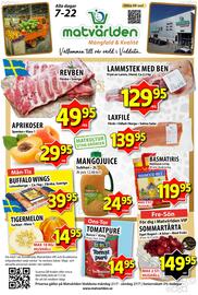 Matvärlden Tensta reklamblad vecka 30 Sida 1
