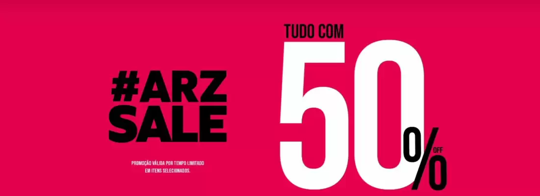 Catálogo Arezzo (válido até 21-08)