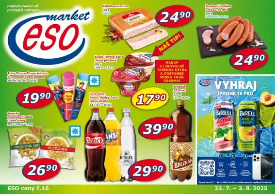ESO MARKET leták