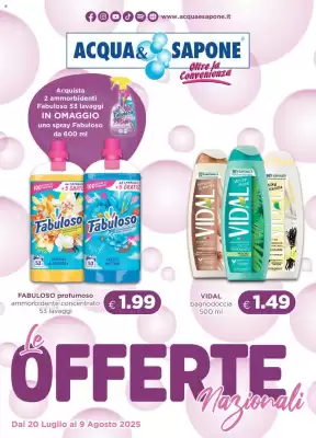 Volantino Acqua & Sapone