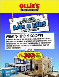 Ollie's Weekly Ad week 30 Page 1