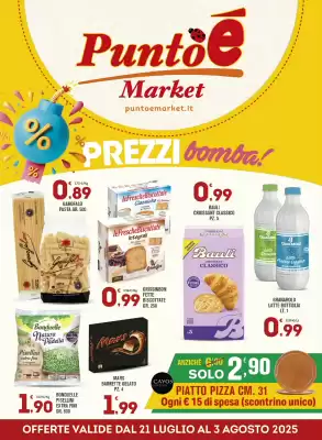Volantino Punto é market (valido fino al 3-08)