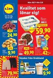 Lidl reklamblad vecka 31 Sida 1