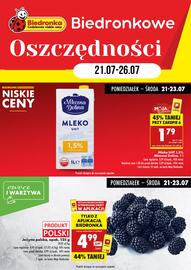 Biedronka gazetka tydzień 30 Strona 1