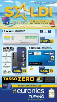 Volantino Euronics Tufano (valido fino al 30-07)