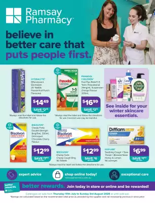 Ramsay Pharmacy catalogue